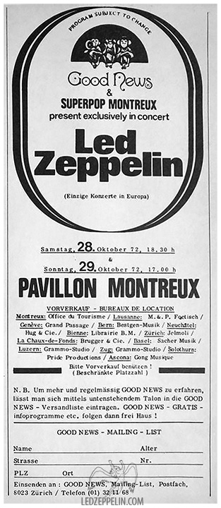 Montreux 1972 ad