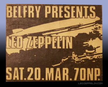 Belfry '71 ad