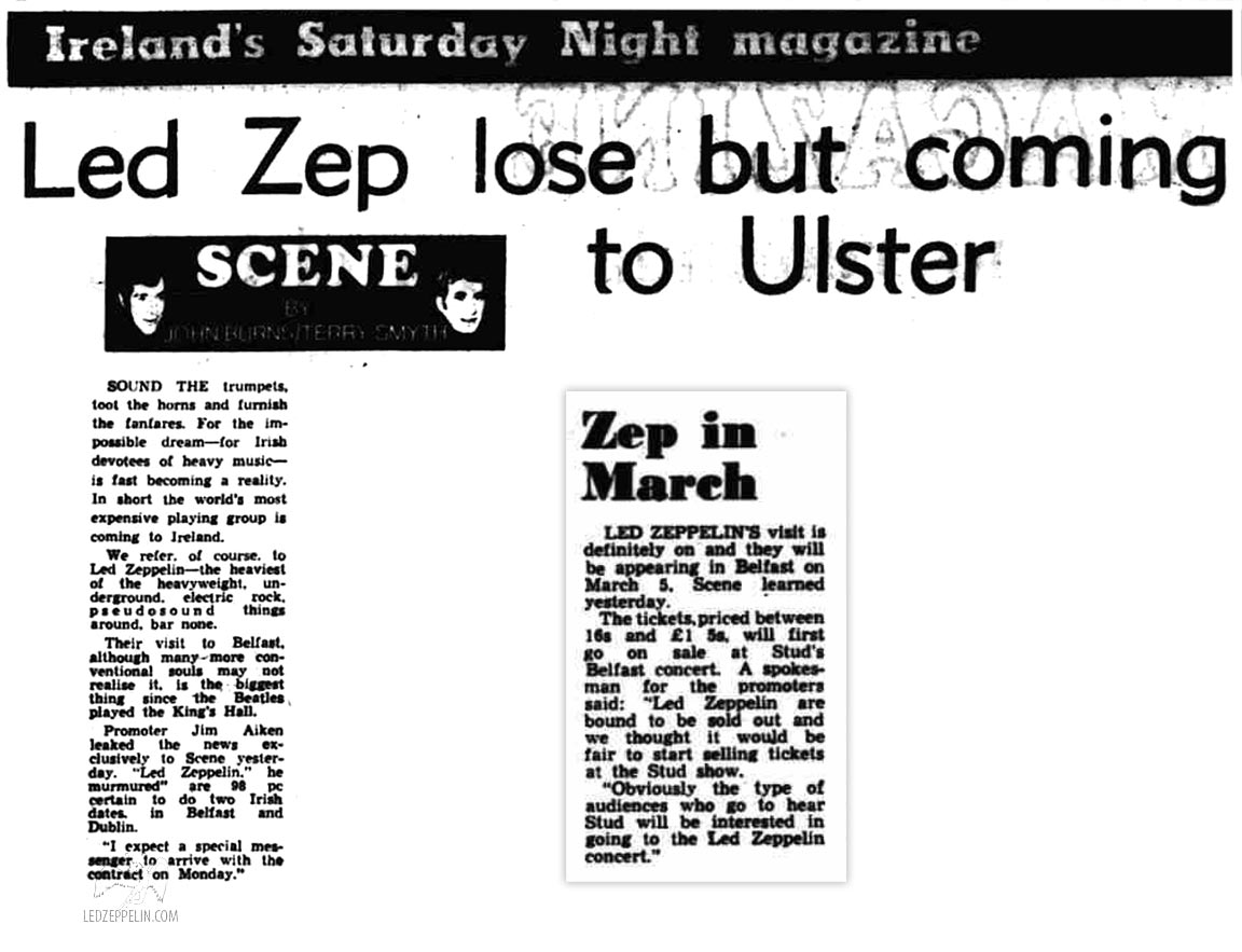 Belfast 1971 Press