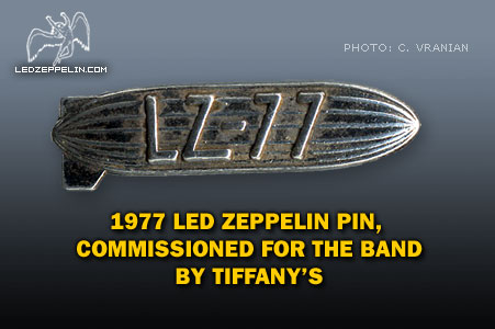 1977 Tour Tiffany's Pin