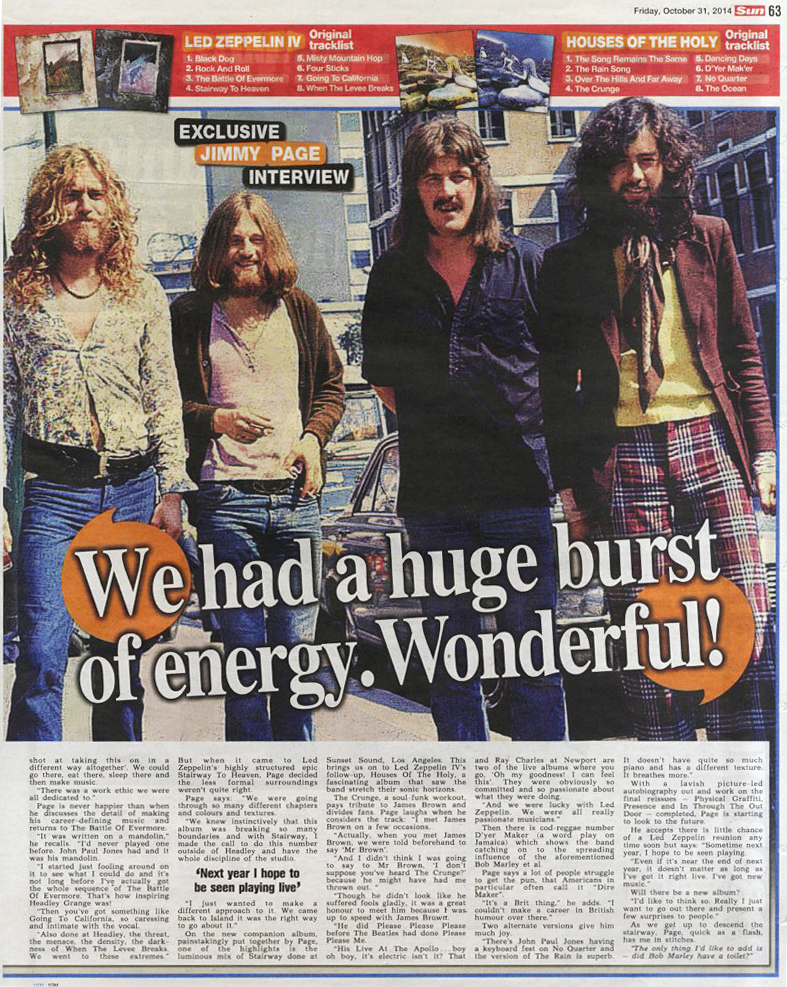 The Sun (UK) Oct. 2014