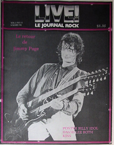 Live (Canada) 1984
