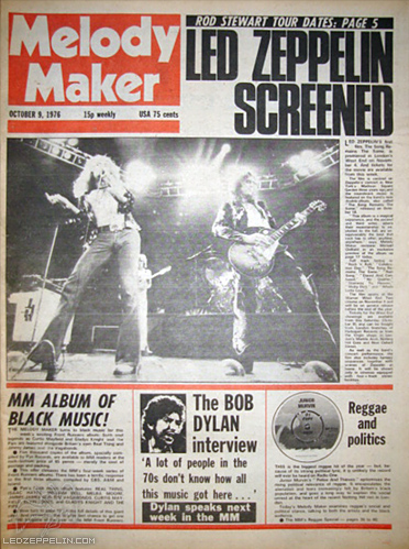Melody Maker - Oct. 1976 (UK)