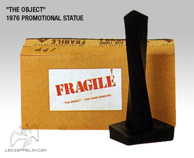 "The Object" - Presence 1976 promo statue