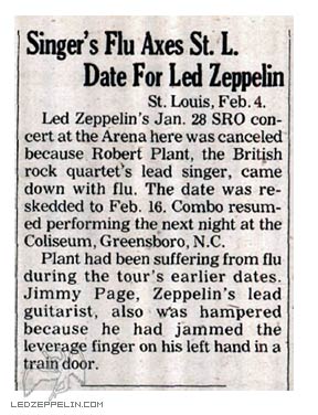 St. Louis 1975 Re-Scheduled (press)