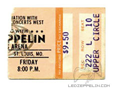 St Louis 1977 ticket