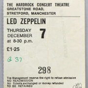 Manchester 1972 ticket