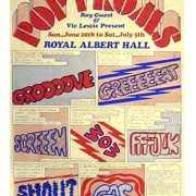 Royal Albert Hall 6.29.69 flyer