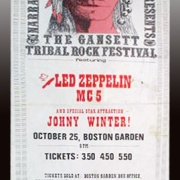 Boston 1969 poster - Narragansett Tribal Rock Festival