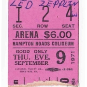 Hampton Roads 1971 ticket