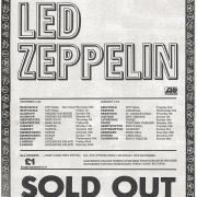 UK '72 / '73 Tour Sold Out