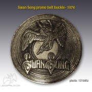 Swan Song - promo belt buckle 1974