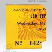 Albuquerque 1973 ticket 