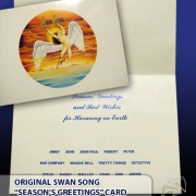 Swan Song - Seasons Greetings card