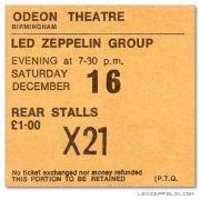 Birmingham '72 ticket
