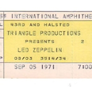 Chicago 1971 ticket