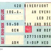 Cincinnati '77 ticket