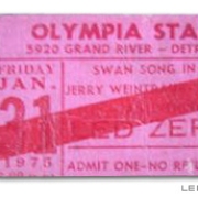 Detroit '75 ticket