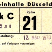 Dusseldorf '70 ticket