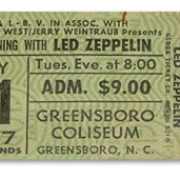 Greensboro '77 ticket