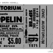 Honolulu 1971 ticket