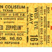 Houston '73 ticket