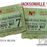 Jacksonville 1973 tickets