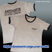 Knebworth 1979 - "Stage Crew" shirt