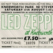 Knebworth '79 ticket
