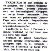 Lolland, Denmark 1968 - press