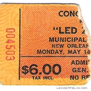 New Orleans '73 ticket