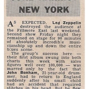 Fillmore East 1969 press