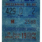 NY '70 ticket
