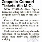 NY 1973 - tickets (press)