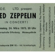 Offenberg '73 ticket