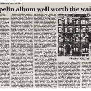 Physical Graffiti Review (3-6-75)