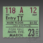 Portland 1970 ticket