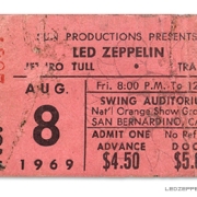 San Bernardino '69 ticket