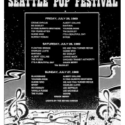 Seattle Pop Fest. '69 poster