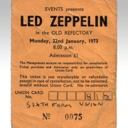 Southampton '73 ticket