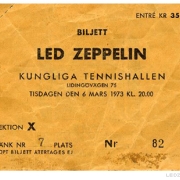Stockholm '73 ticket