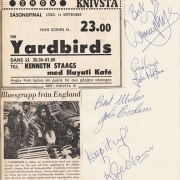 Sweden 1968 - autographs / press