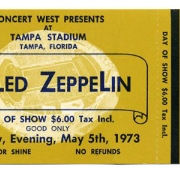 Tampa '73 ticket