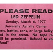 Tempe 1977 (venue rules)