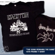 The Song Remains the Same - 1976 promo t-shirt