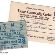 Tucson 1972 ticket