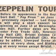 UK Summer Tour 1969 - press