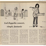 Greensboro 1975 review (LZ Concert Simply Fantastic)