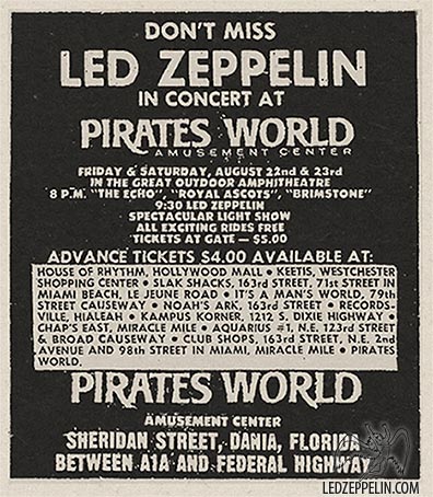 Miami - Aug.1969 ad (Pirates World)