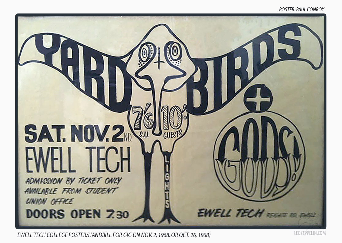 Ewell Tech College 1968 (poster / handbill)